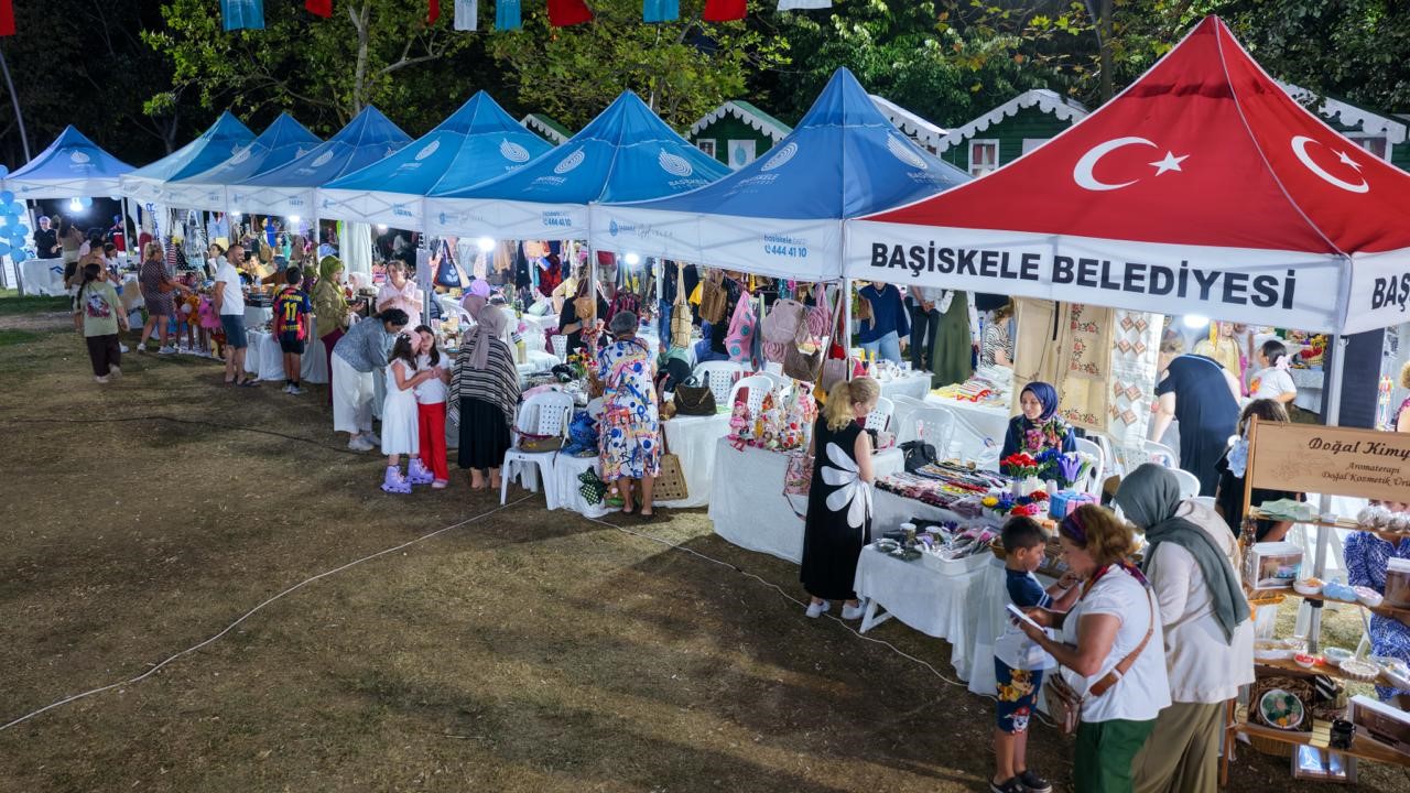 Kadın eli değdi, Başiskele’de emek festivale dönüştü