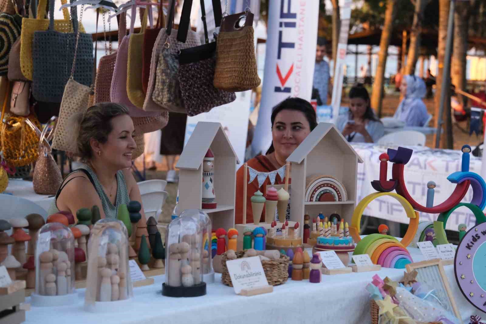 Kadın eli değdi, Başiskele’de emek festivale dönüştü