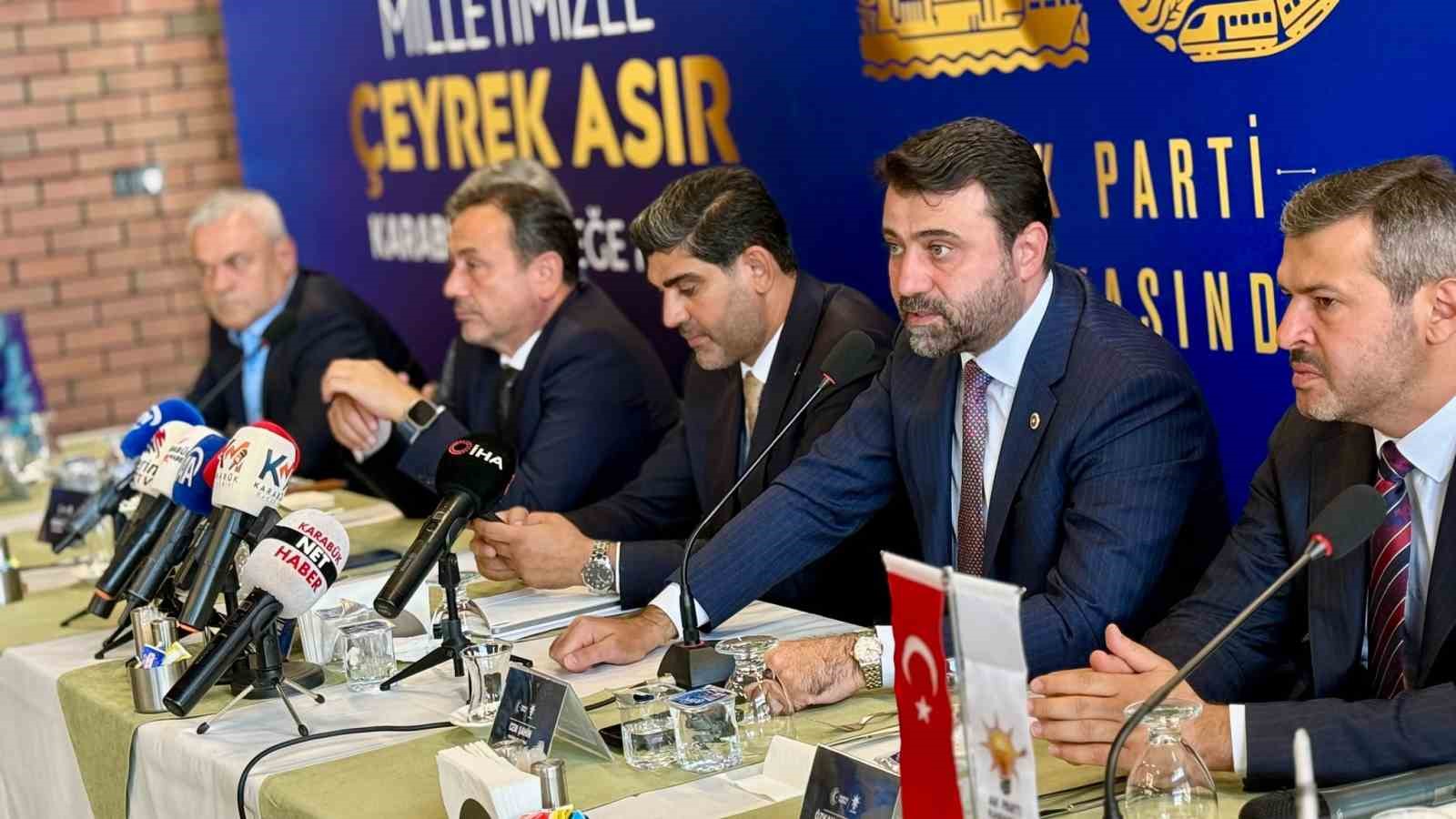 Milletvekili Şahin: "AK Parti, Karabük’te birçok meseleyi çözüme kavuşturdu"