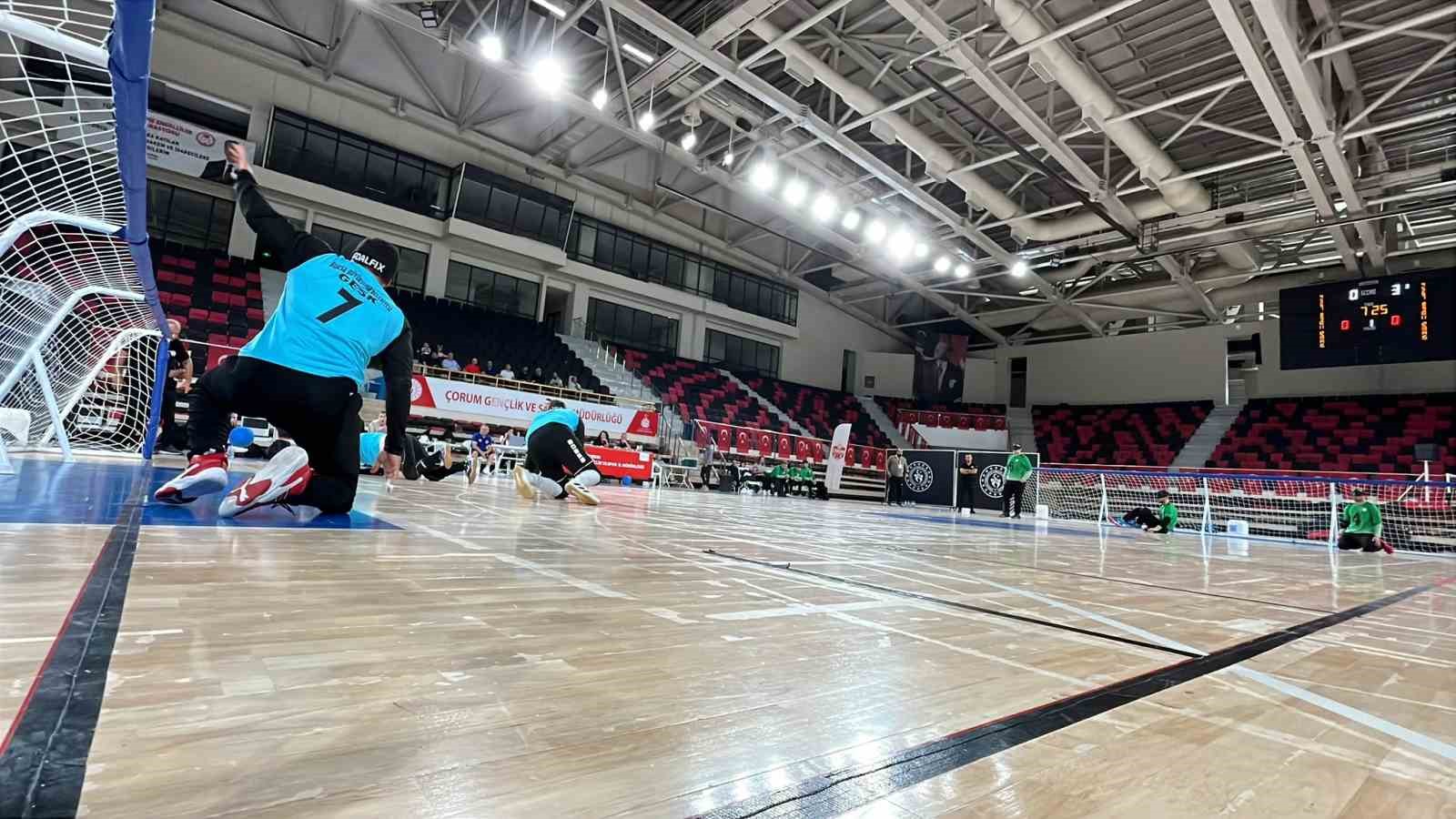 Goalball 1. Lig, Çorum’da başladı