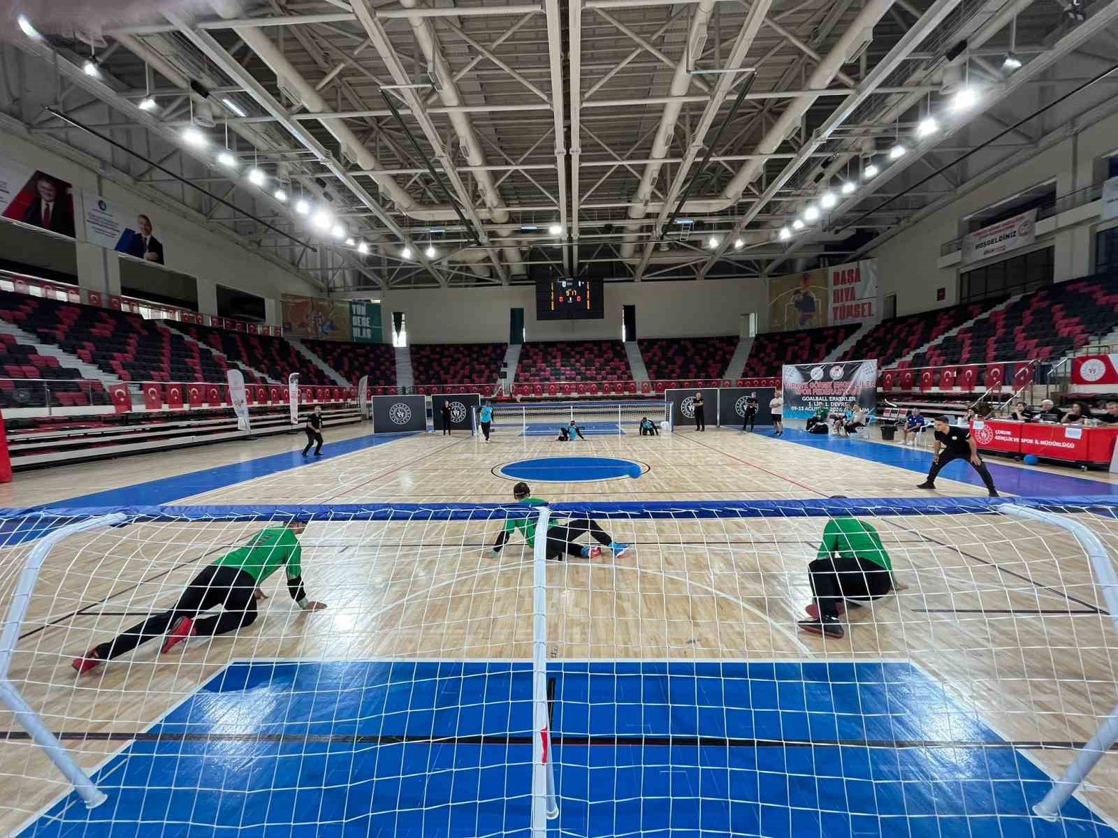 Goalball 1. Lig, Çorum’da başladı