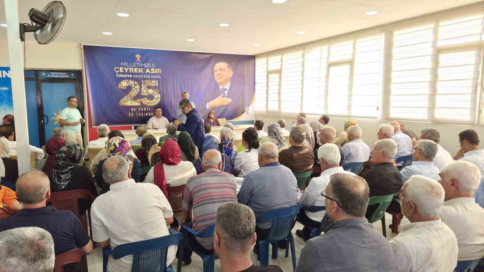 AK Parti Adıyaman İl Başkanı Çadır: "İlk günkü aşkla yolumuza devam ediyoruz"