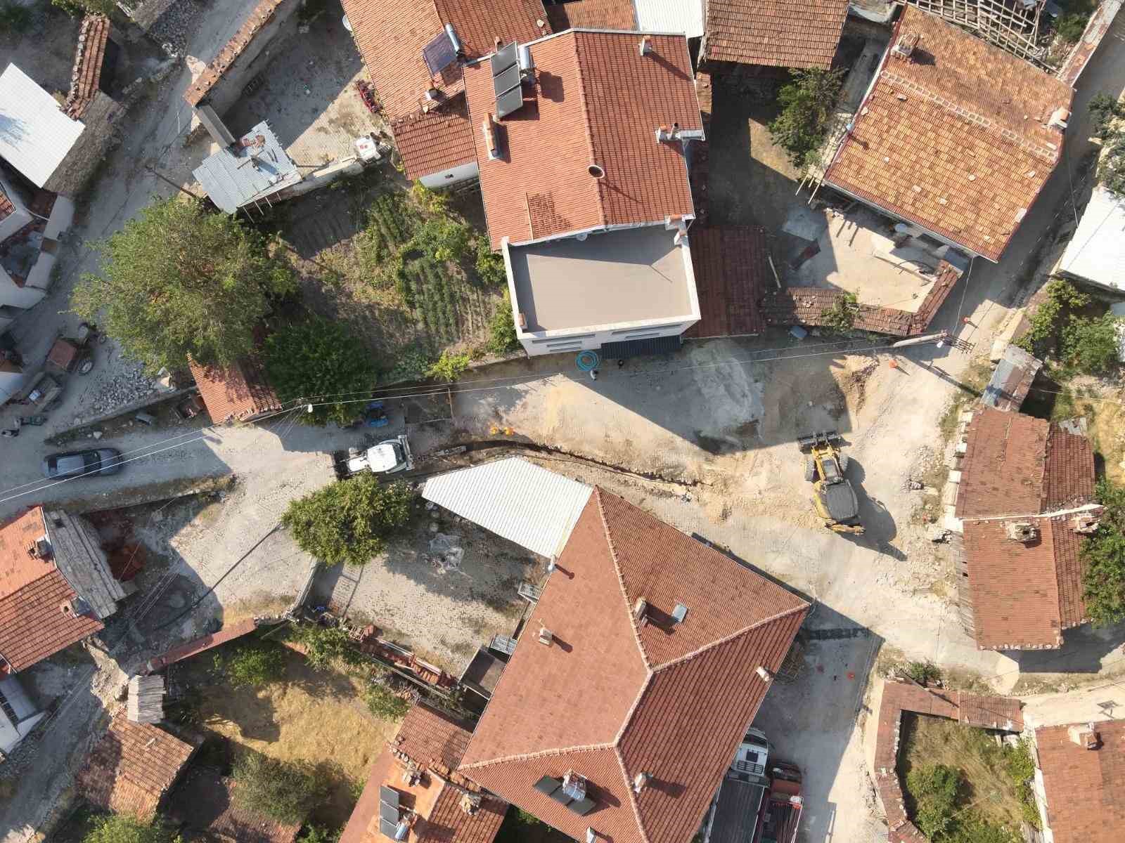 Bursa’da kırsal mahallelerin altyapısı güçleniyor