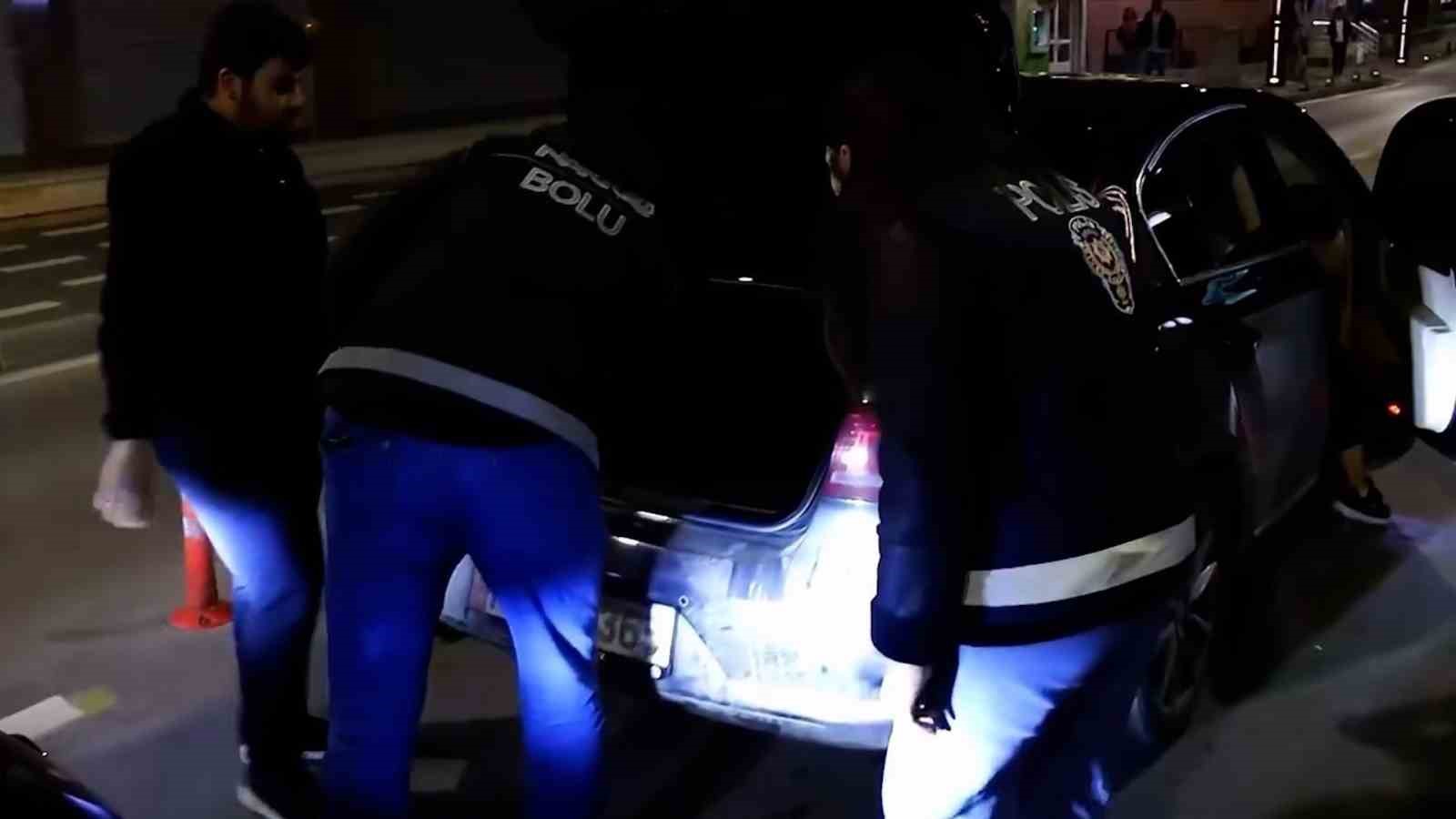 Bolu’da aranan 124 şüpheli yakalandı
