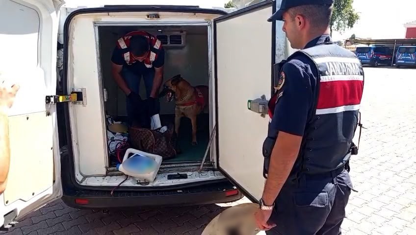 Narkotik köpeği ’Zırh’ uyuşturucu sevkiyatını engelledi