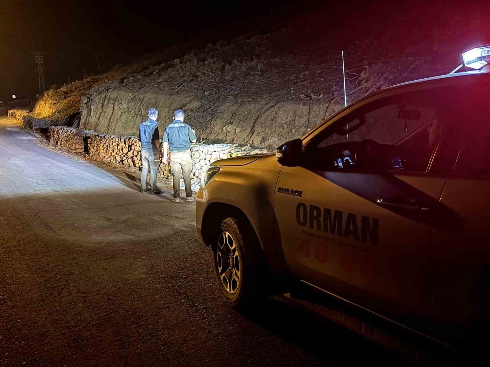 Kahramanmaraş’ta orman ekipleri yeşil vatan için sahada