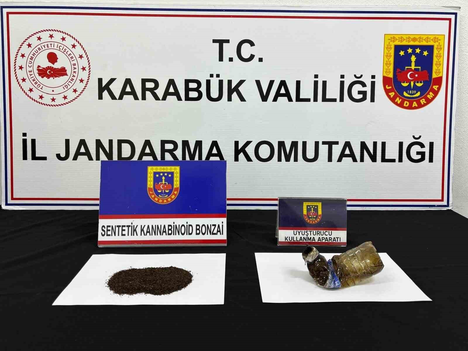 Karabük’te uyuşturucu operasyonu