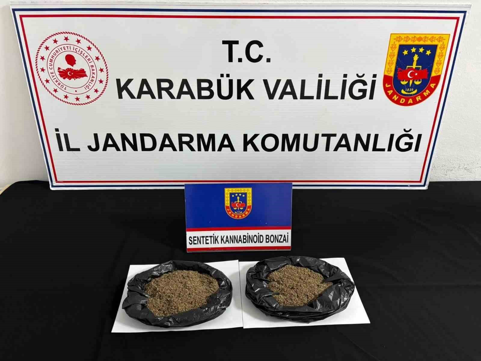 Karabük’te uyuşturucu operasyonu