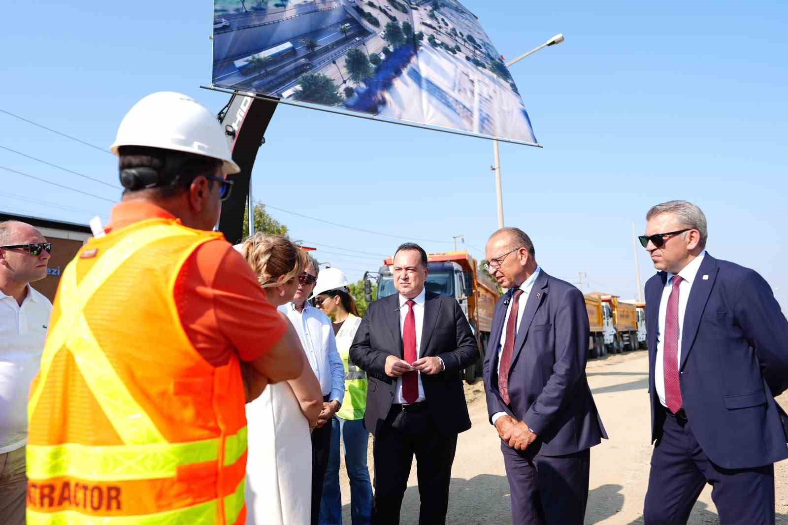 Manisa’nın ulaşım ağına güç katacak projesinde temeller atıldı