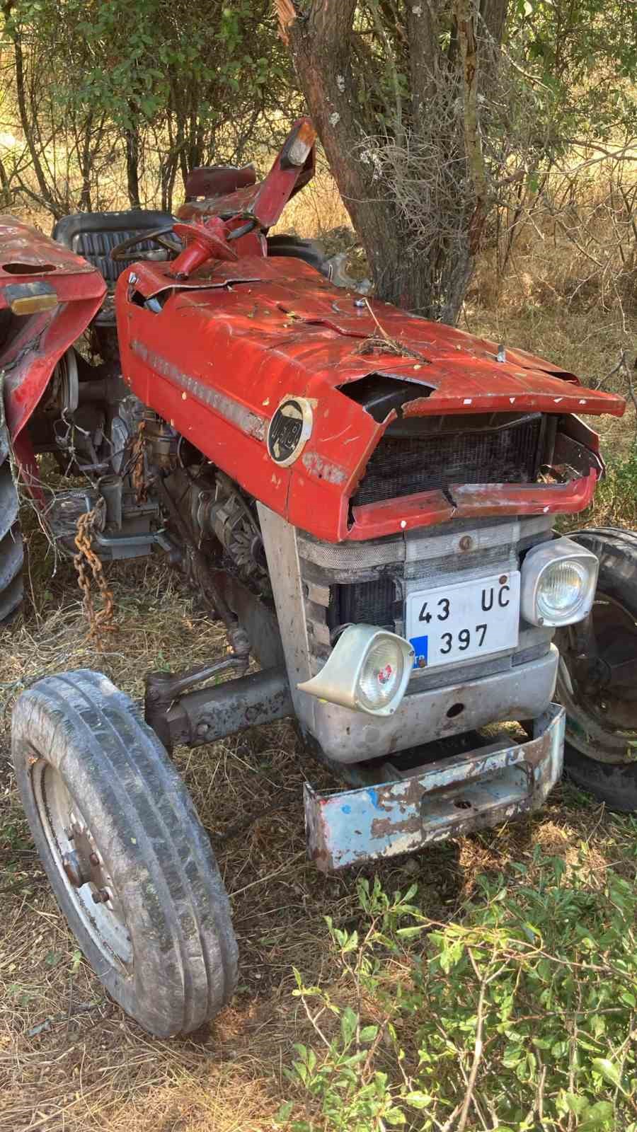 Traktörün altında kalan Kıbrıs Gazisi hayatını kaybetti
