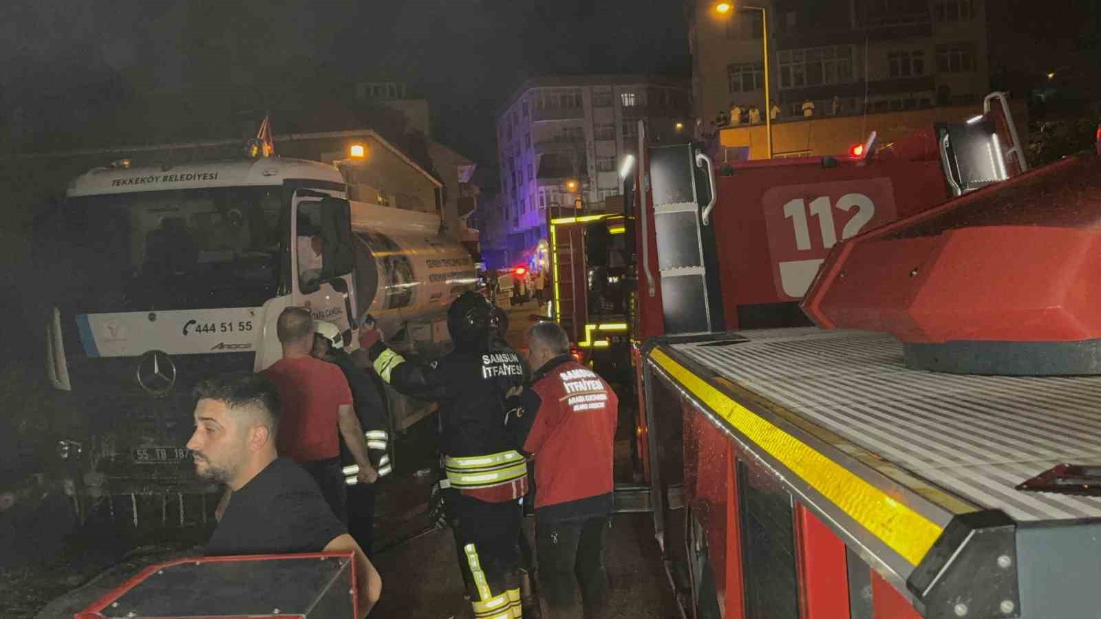 Tüpgaz bayisinde yangın: Tüpler patladı, 4 kişi hastanelik oldu