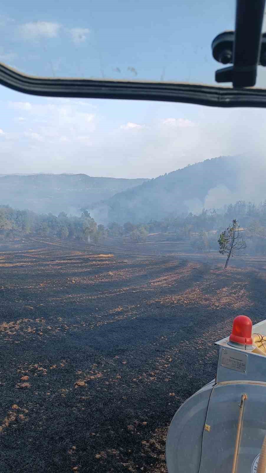 Bolu’daki orman yangını kontrol altına alındı