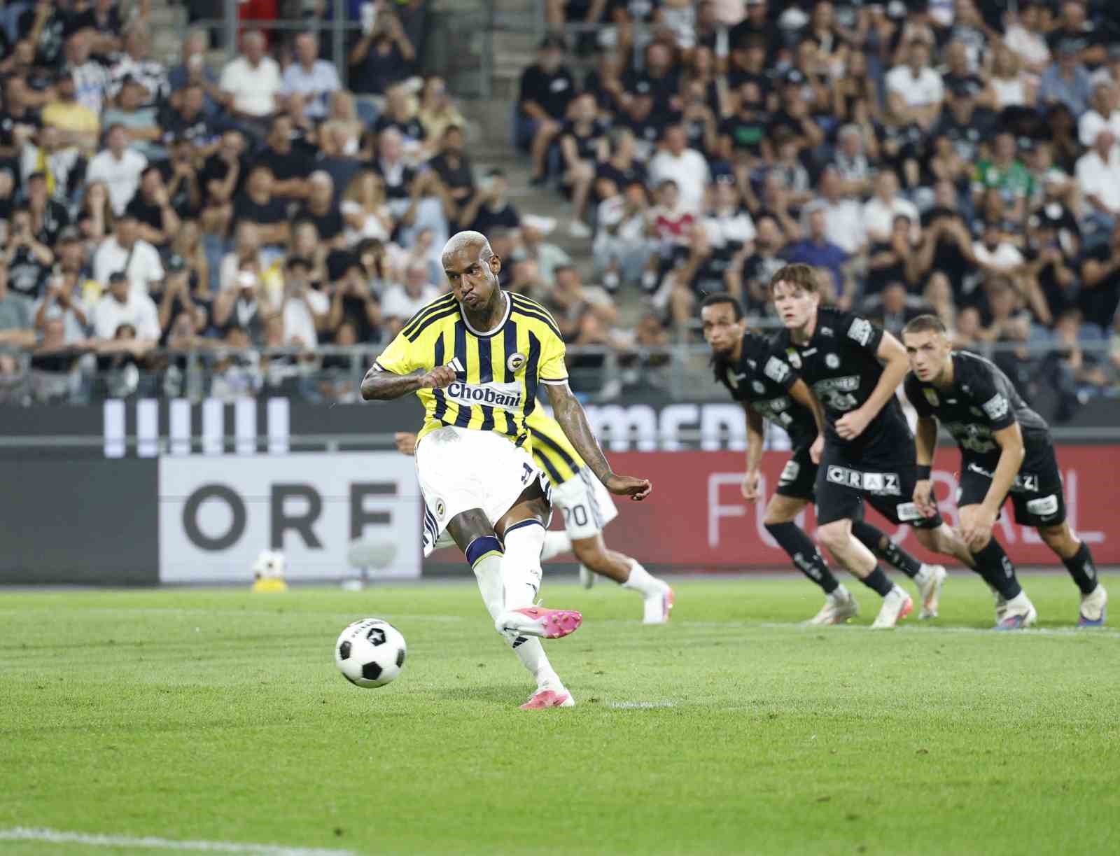 UEFA Şampiyonlar Ligi: Sturm Graz: 0 - Fenerbahçe: 1 (Maç sonucu)