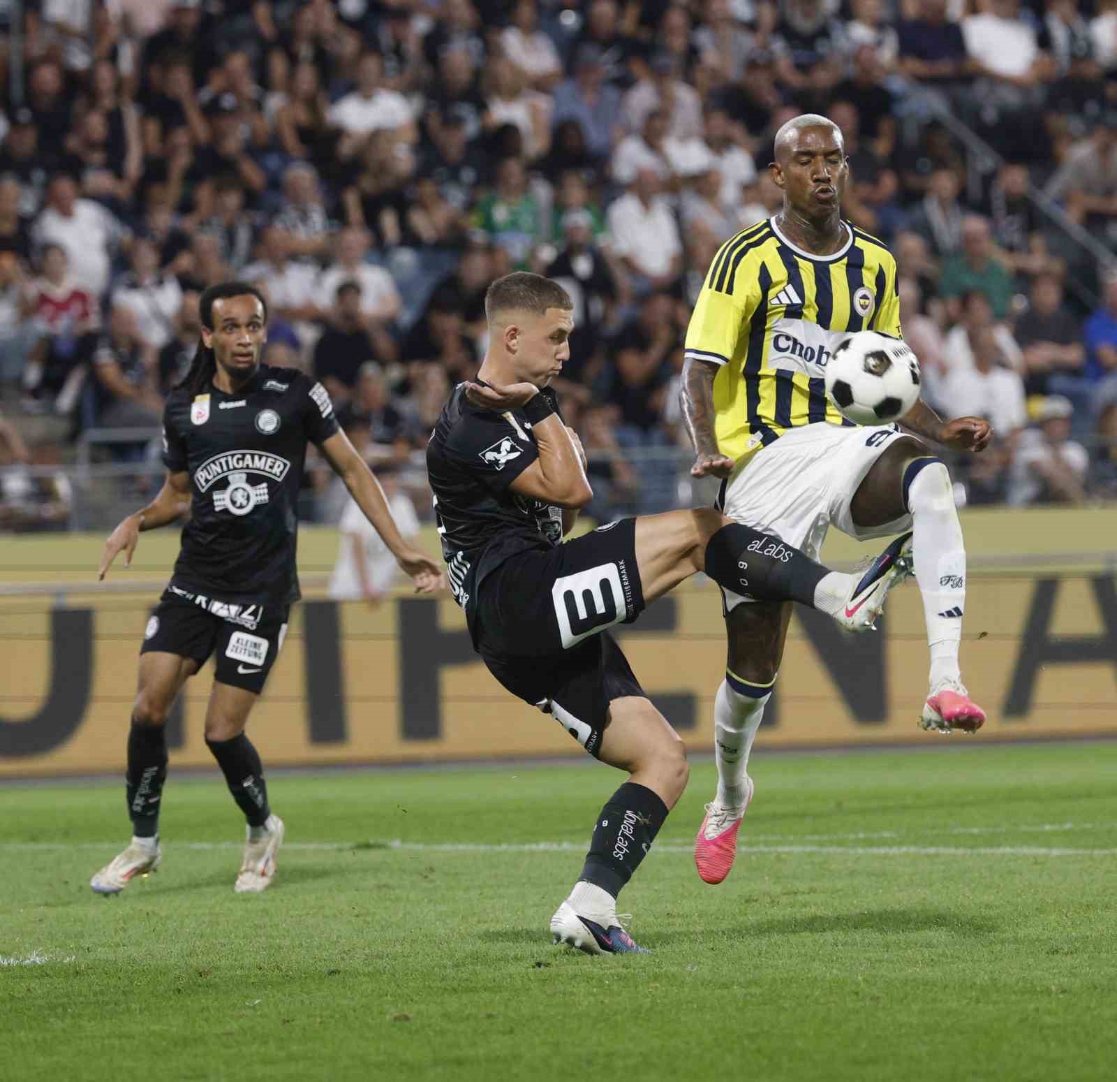 UEFA Şampiyonlar Ligi: Sturm Graz: 0 - Fenerbahçe: 1 (Maç sonucu)