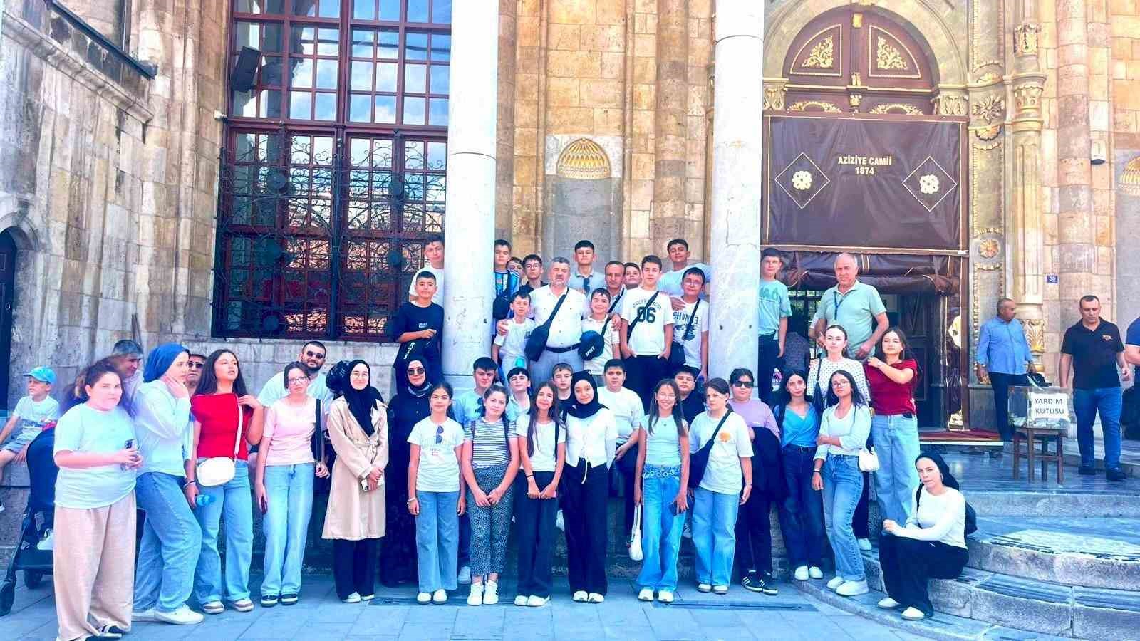 Hisarcık’ta Yaz Kur’an Kursu öğrencileri Konya’yı gezdi