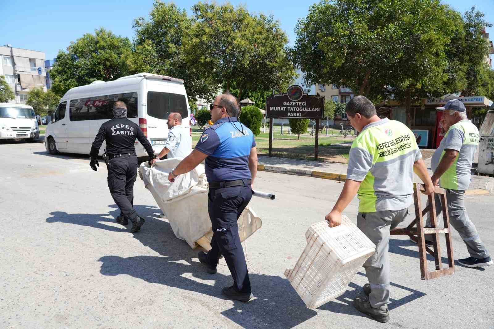 Kepez’de kamu alanlarının işgaline geçit yok