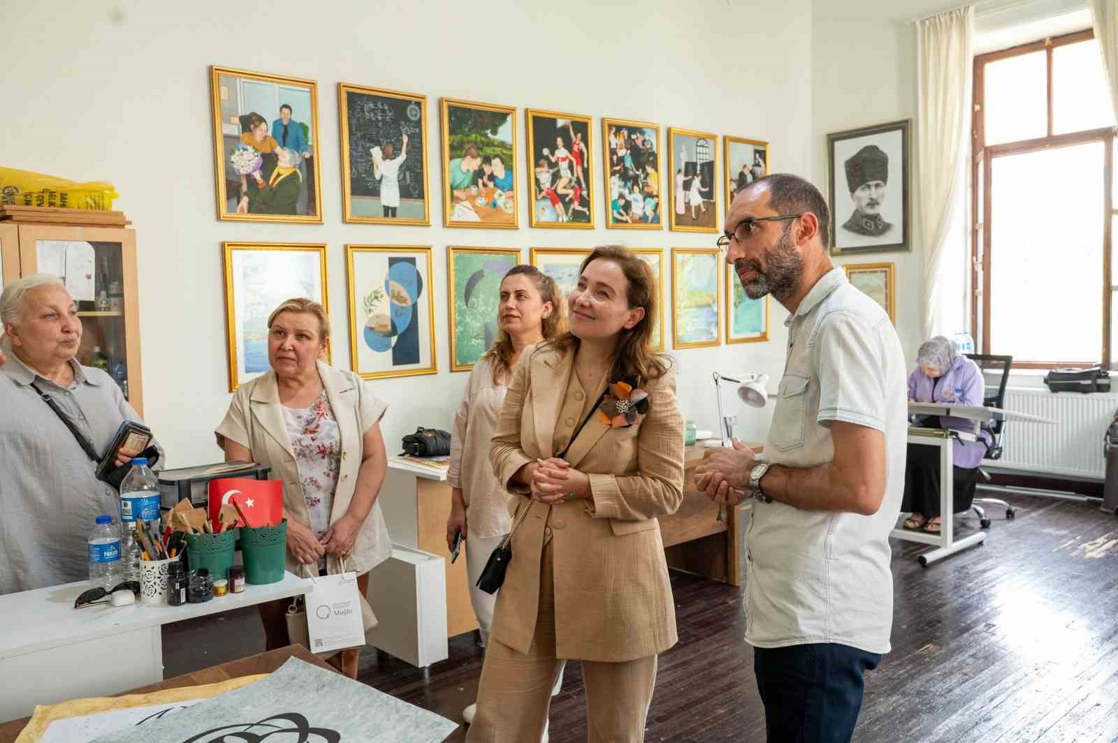 Viyana Eyalet Milletvekili Aslıhan Bozatemur’dan Muğla Olgunlaşma Enstitüsüne ziyaret