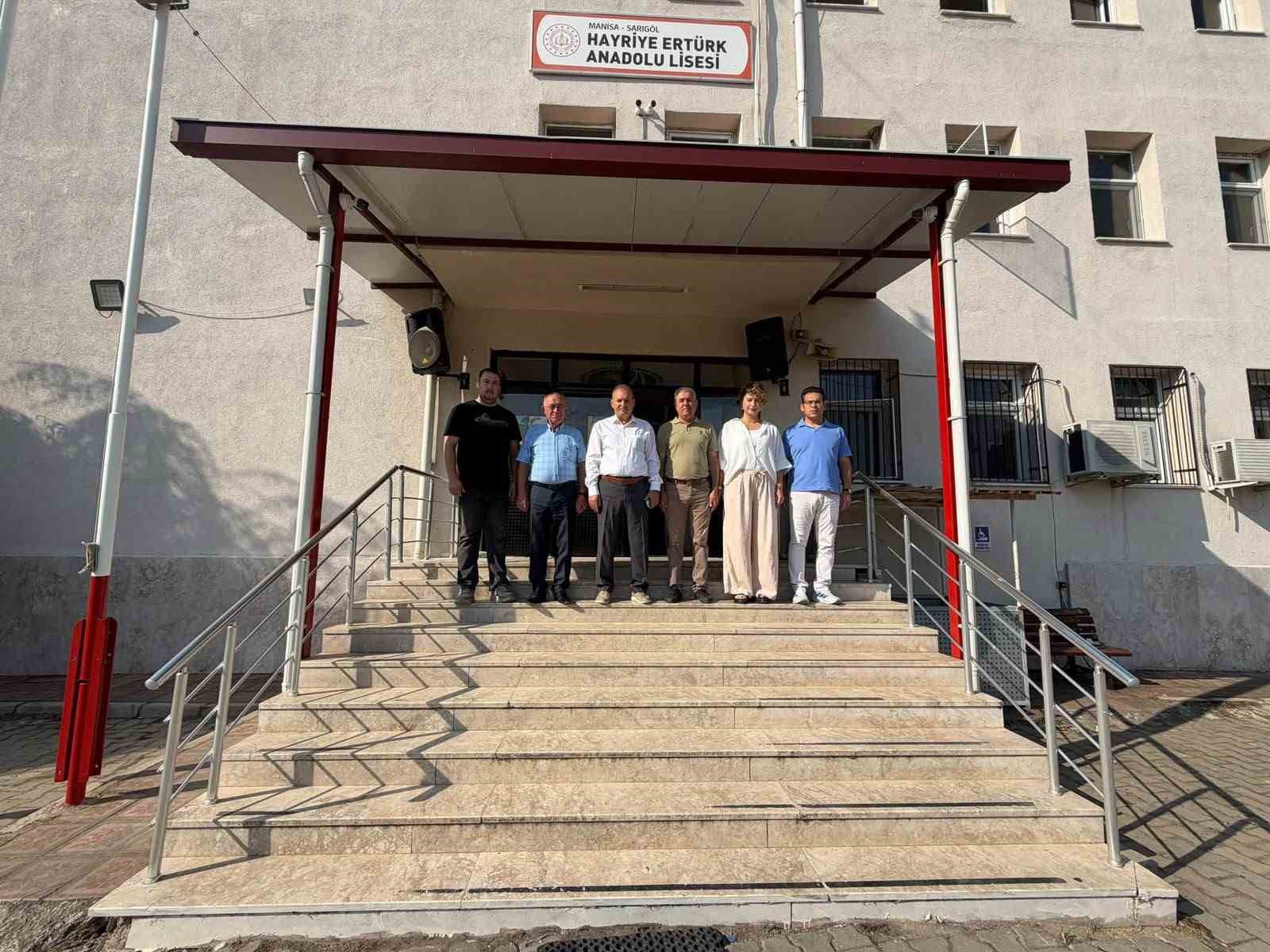 Sarıgöl’de yeni eğitim öğretim yılı hazırlıkları denetlendi