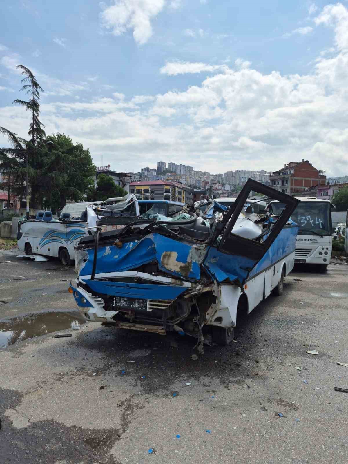 Trabzon’da hurdaya ayrılan araçlar ekonomiye kazandırılıyor