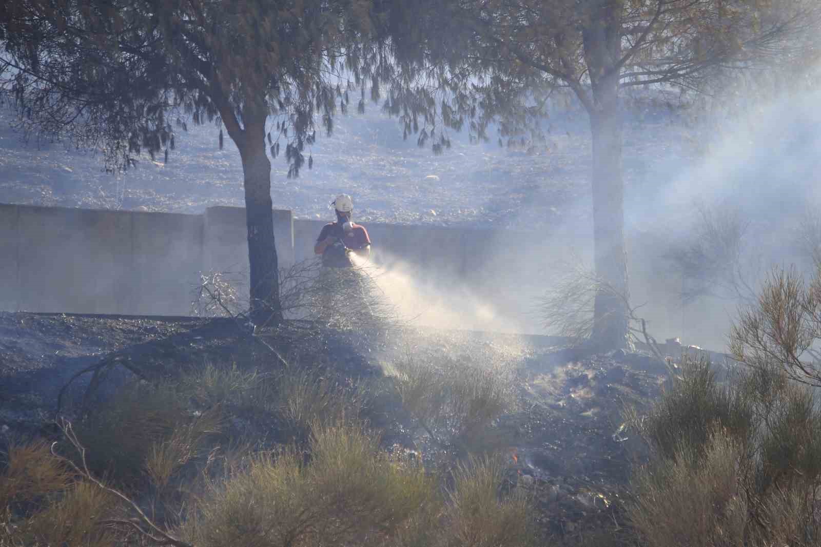 Antalya’da iki ilçede çıkan orman yangınları kontrol altına alındı