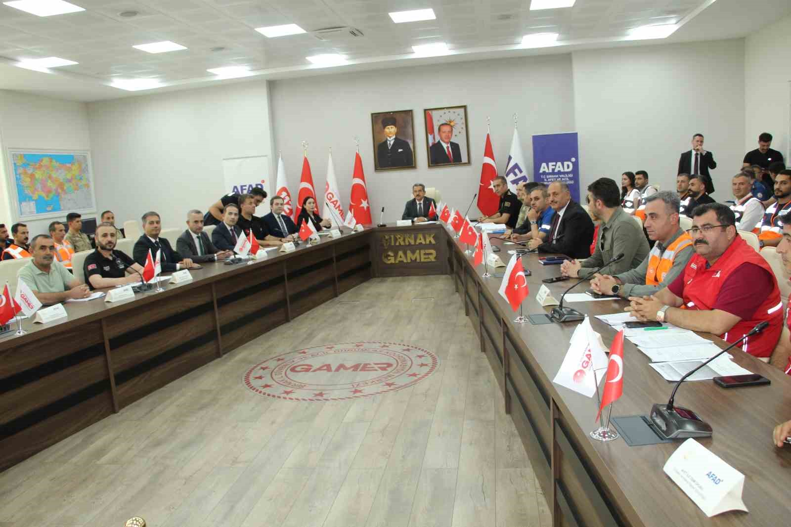 Şırnak’ta TAMP tatbikatı gerçeği aratmadı