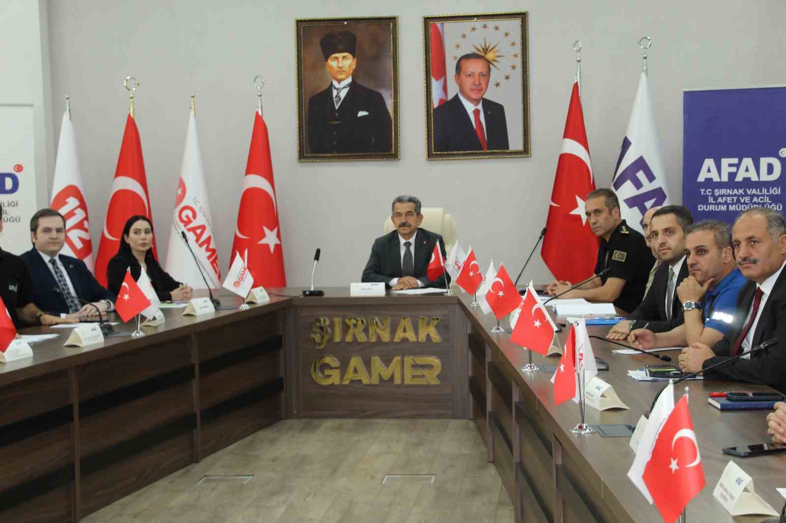 Şırnak’ta TAMP tatbikatı gerçeği aratmadı