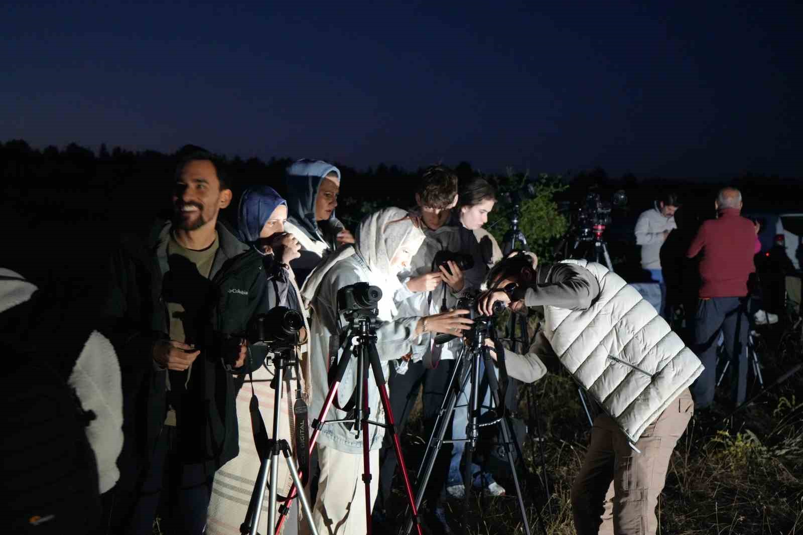 Bolu’da ‘perseid’ meteor yağmuru heyecanı