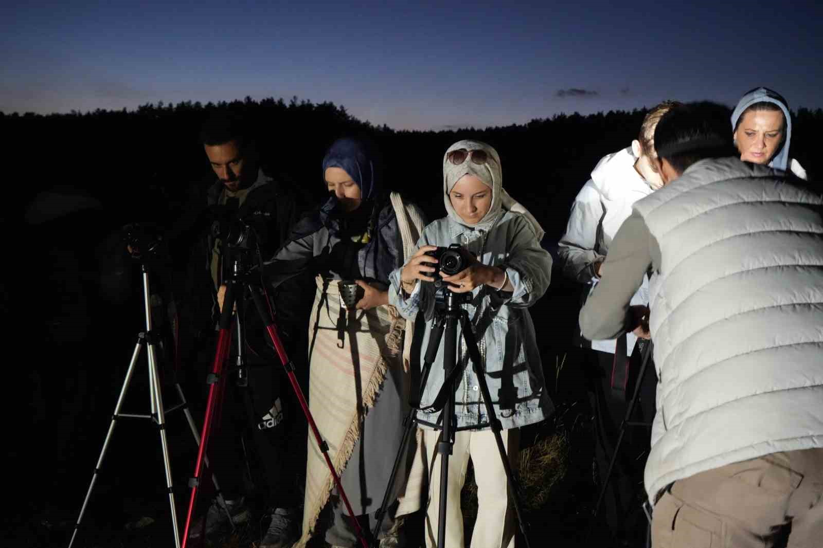 Bolu’da ‘perseid’ meteor yağmuru heyecanı
