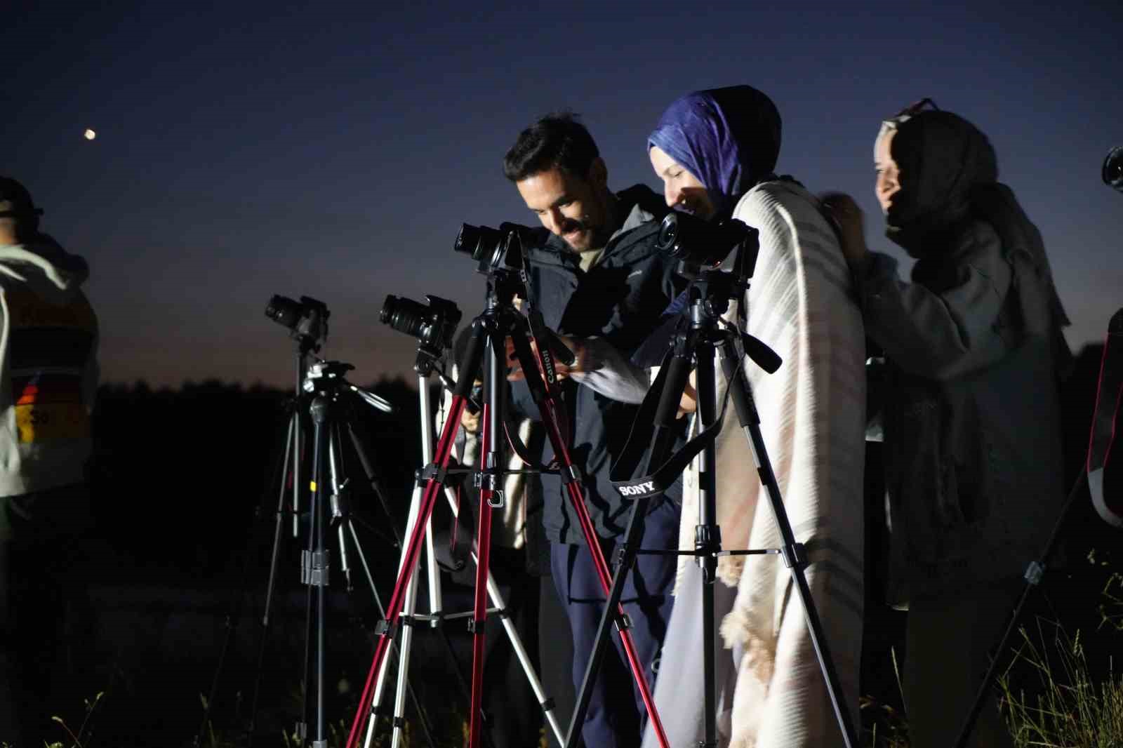 Bolu’da ‘perseid’ meteor yağmuru heyecanı