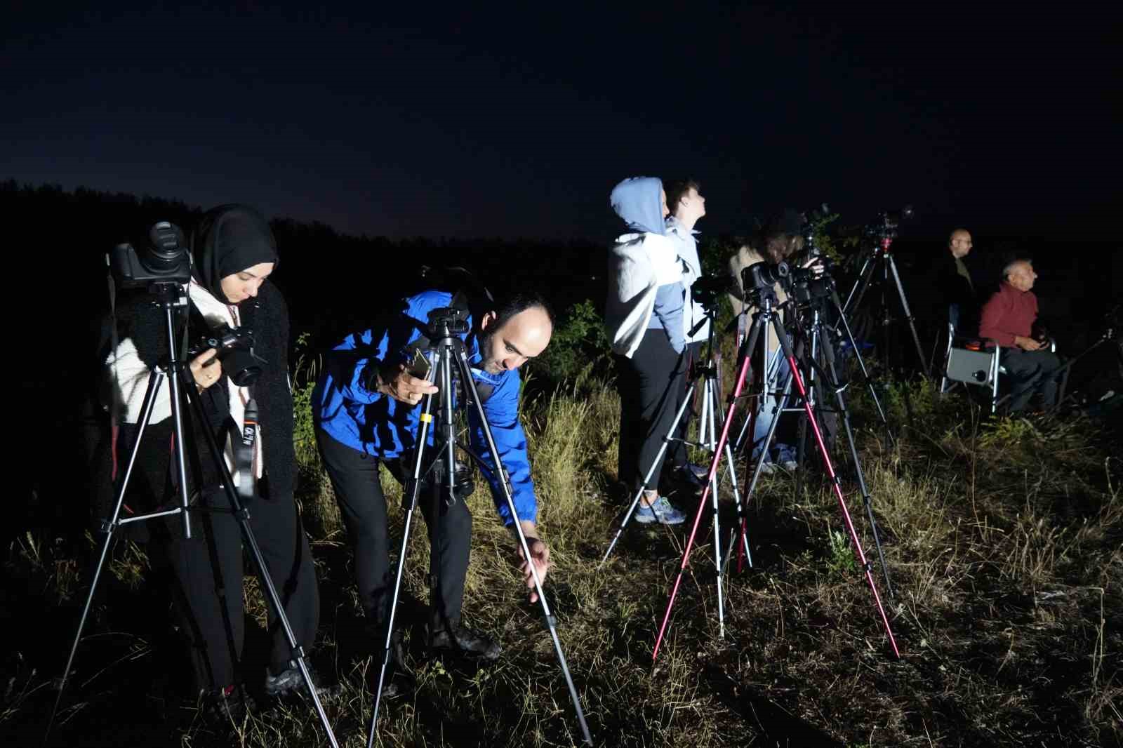 Bolu’da ‘perseid’ meteor yağmuru heyecanı
