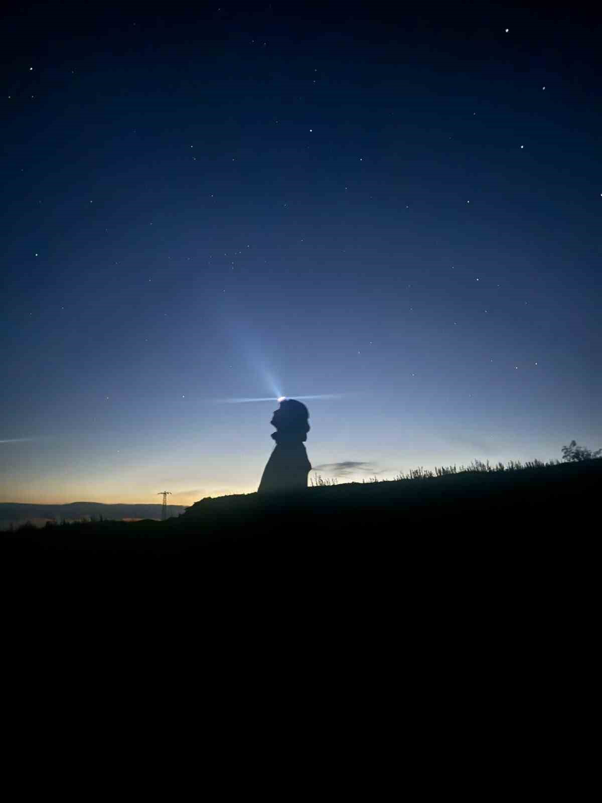 Yozgat’ta meteor yağmuru şöleni