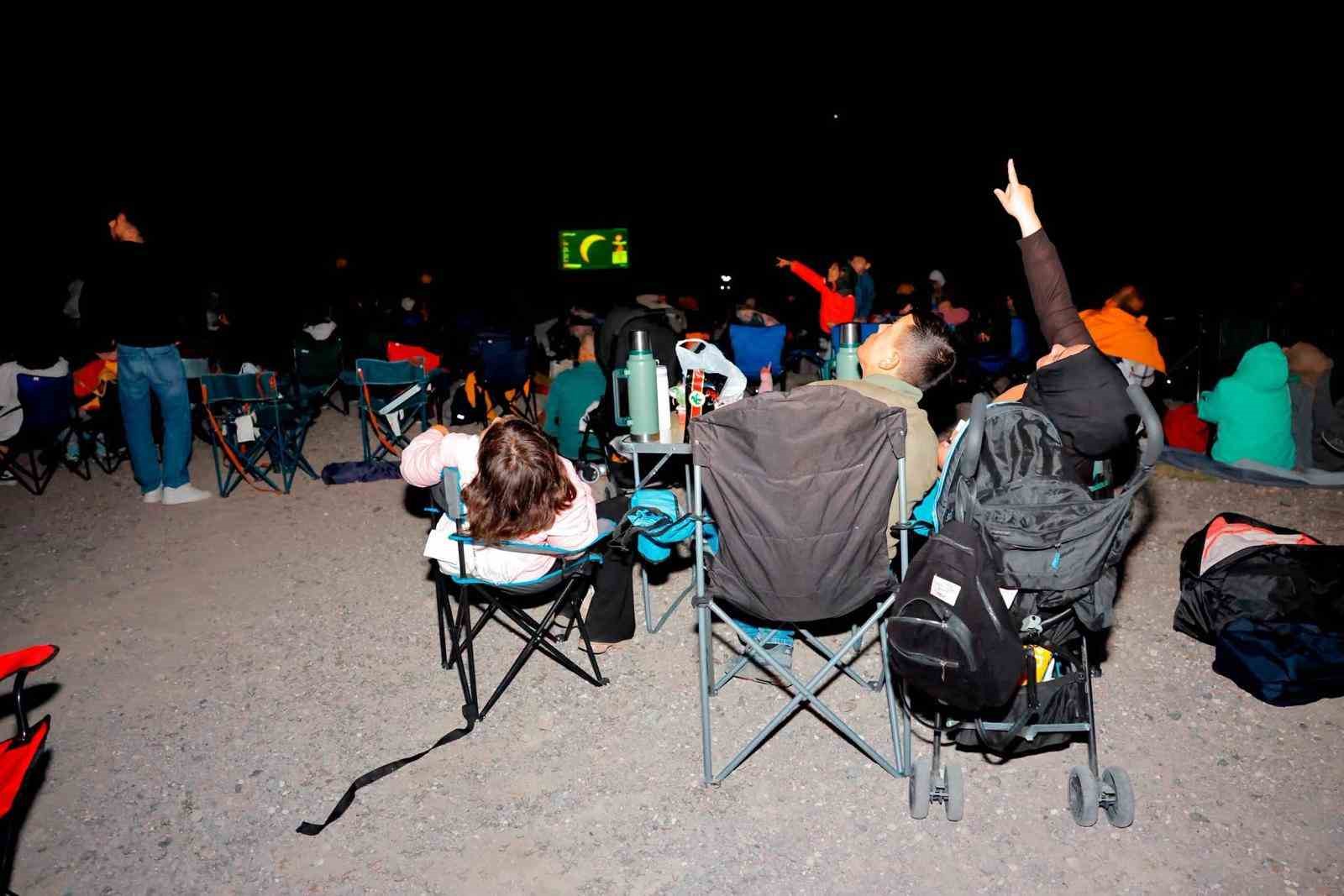 Gökyüzü tutkunları, Perseid meteor yağmurunu Erciyes’te takip etti