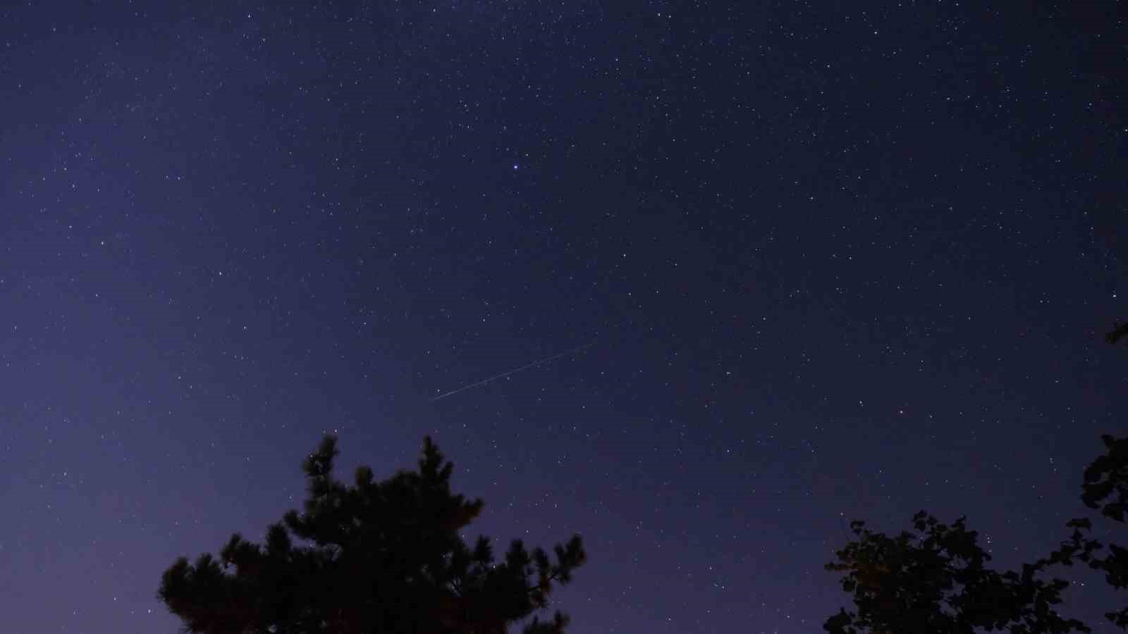 Düzce’de Perseid meteor yağmuru ilgi ile izlendi