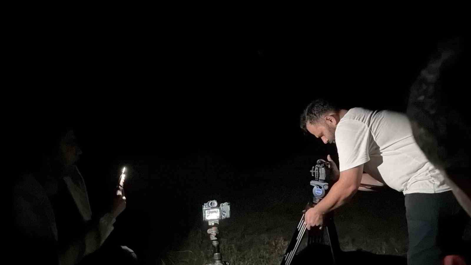 Düzce’de Perseid meteor yağmuru ilgi ile izlendi