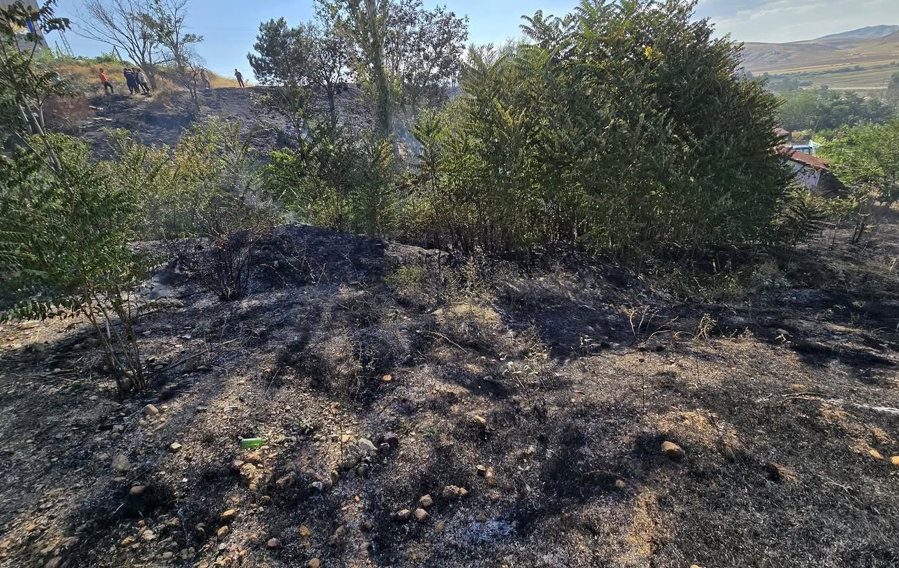 Çankırı’da çıkan arazi yangını söndürüldü