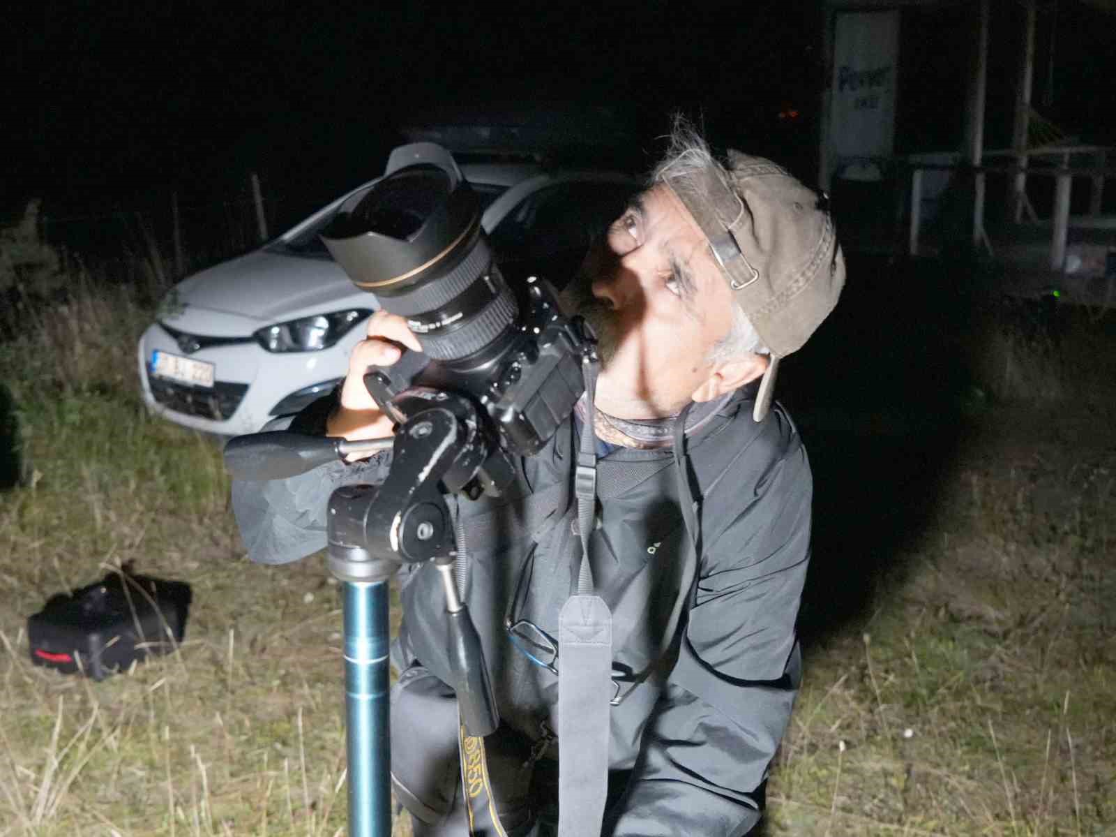 Kastamonu’da gökyüzü meraklıları Perseid meteor yağmurunu izledi