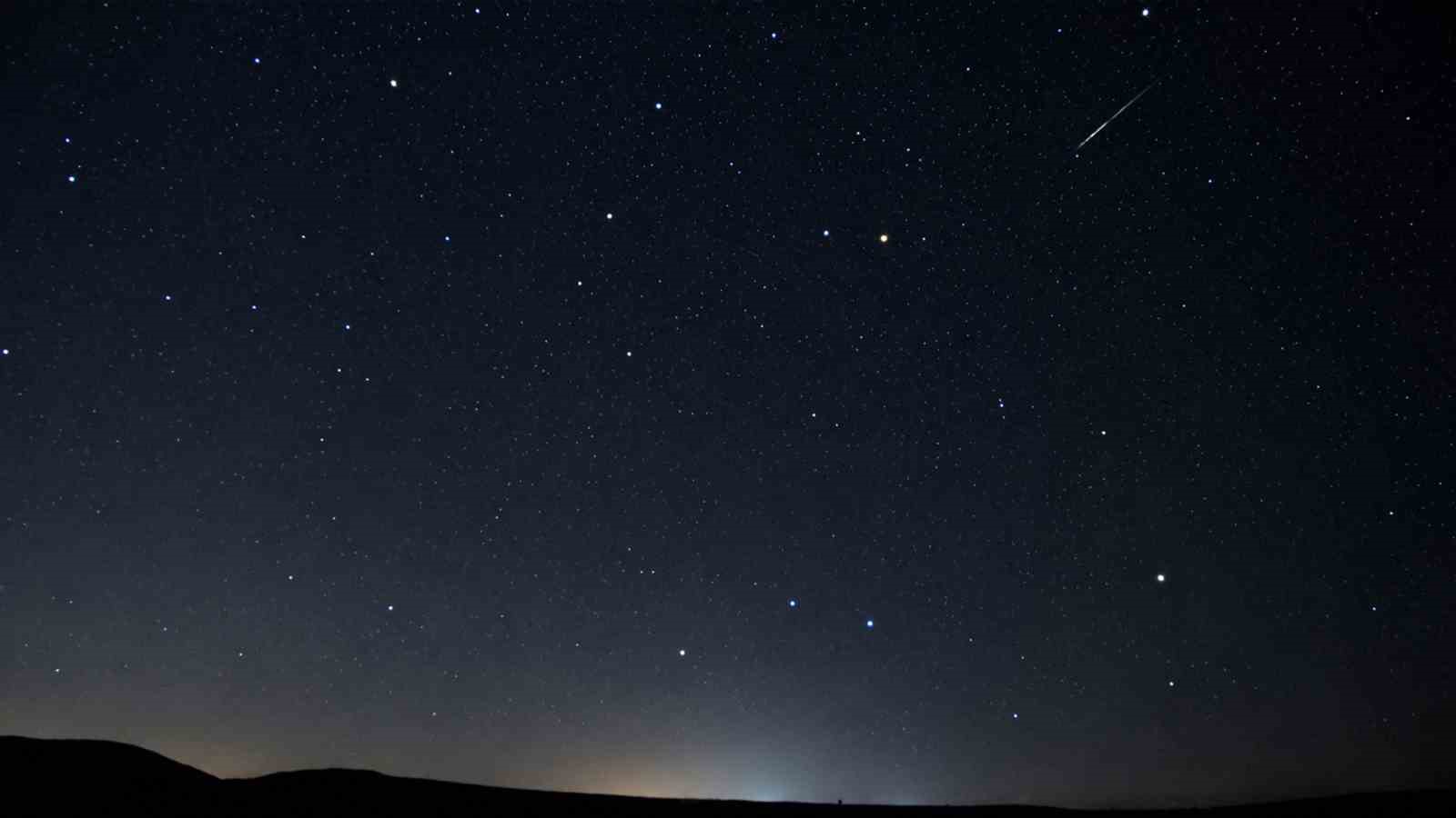 Kırıkkale’de Perseid meteor yağmuru görüntülendi