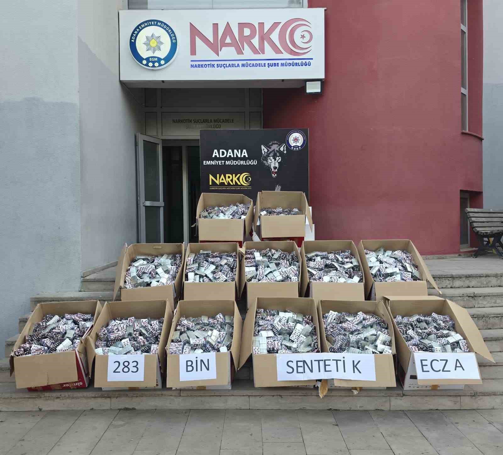 Evinde 283 bin sentetik hap yakalattı, savunması pes dedirtti