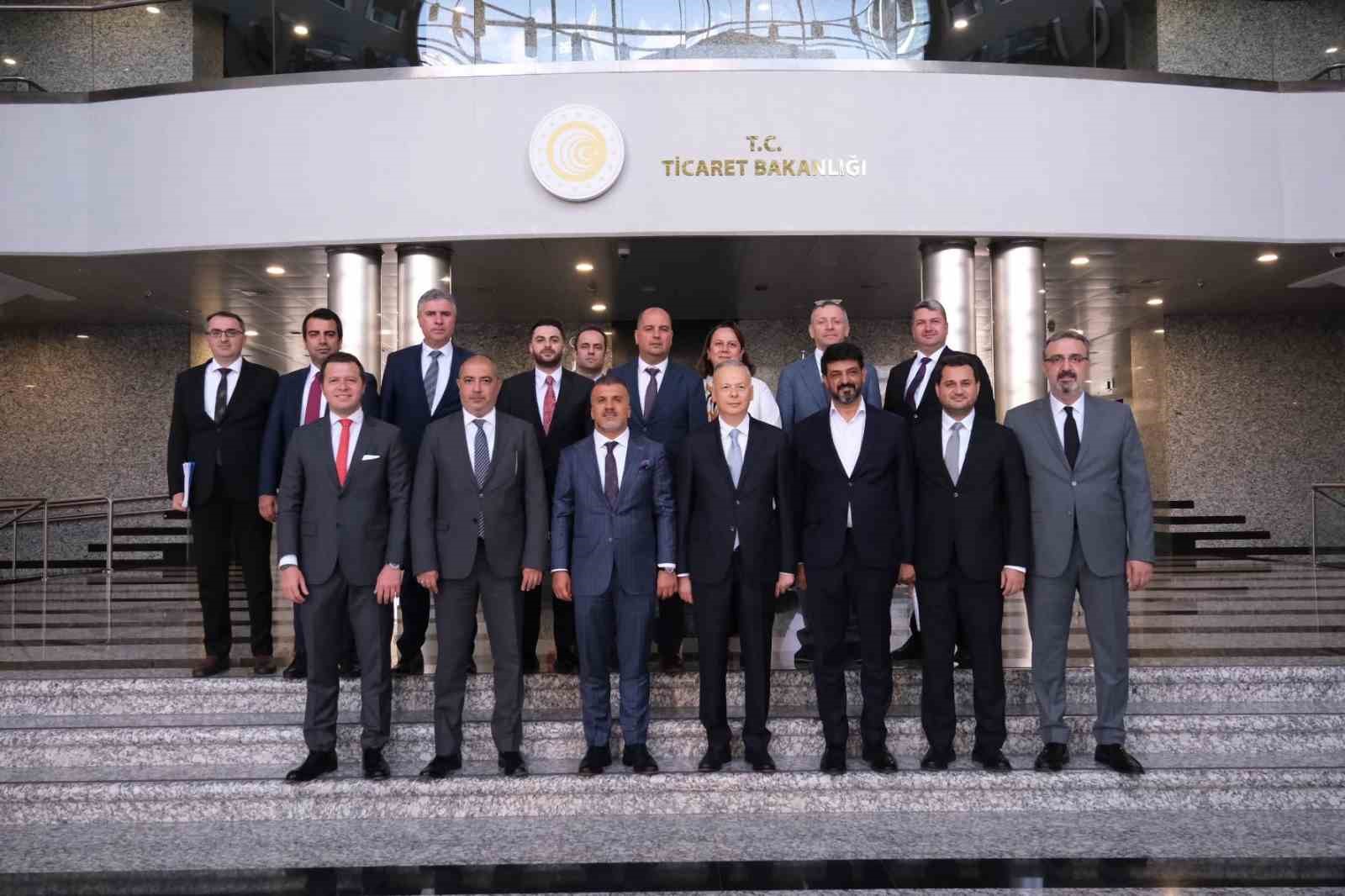 Güneydoğu ihracatçısının geleceği için başkentte kritik temaslar