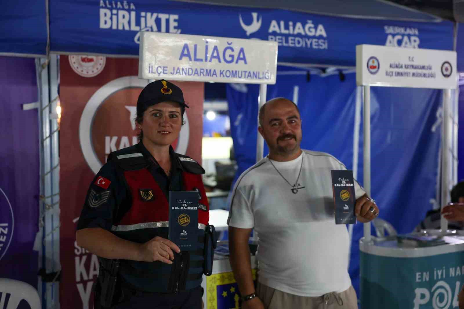 Aliağa’da bağımlılık ve aile farkındalığı için bilgilendirme çalışması