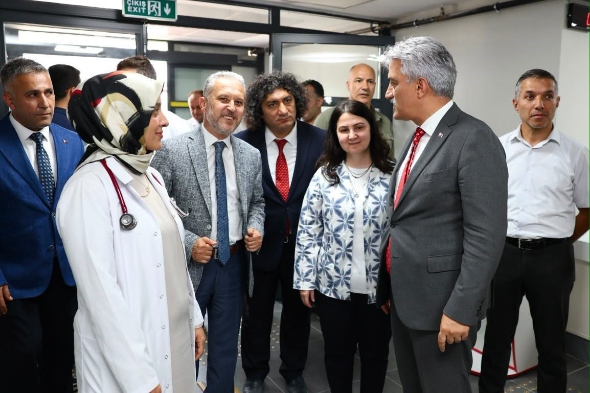 Vali Makas’tan sağlık merkezlerine inceleme