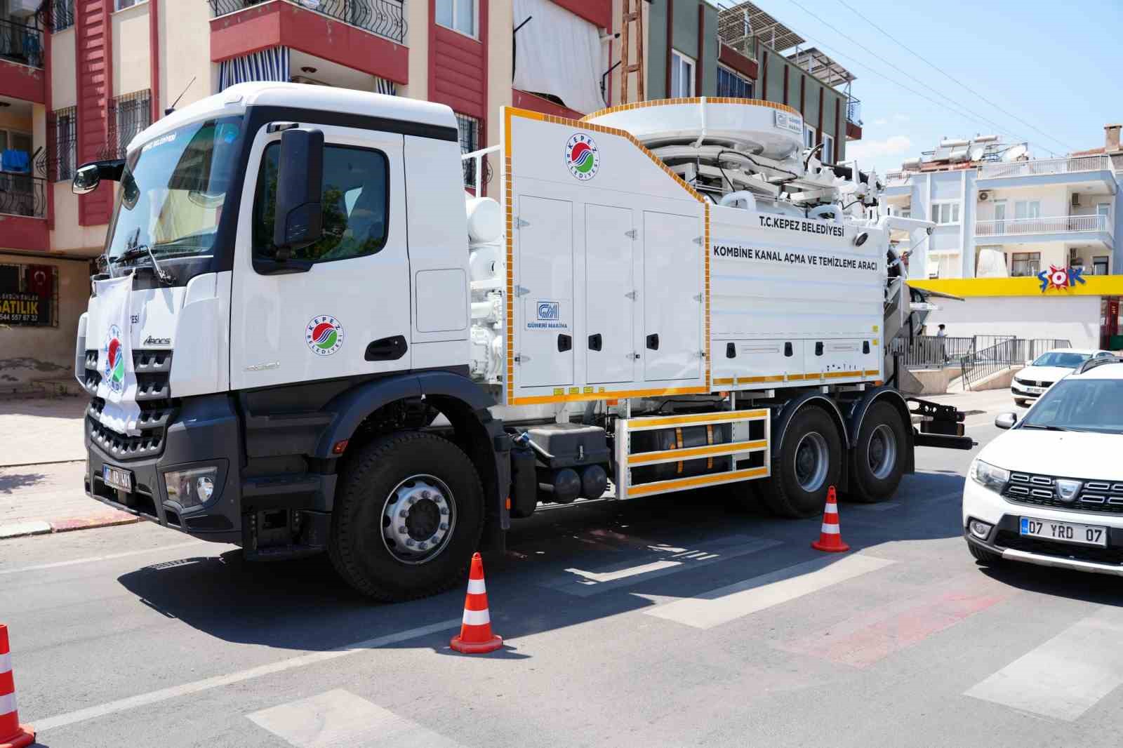 Kepez’in sel baskınlarına karşı yeni gücü