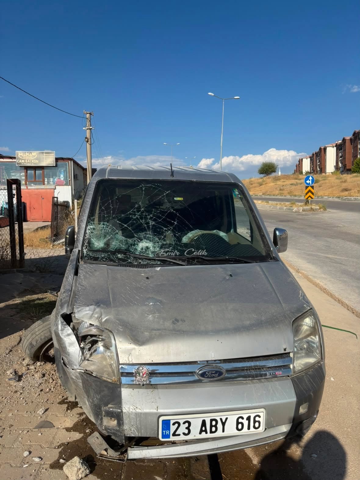 Elazığ’da trafik kazası: 1 yaralı