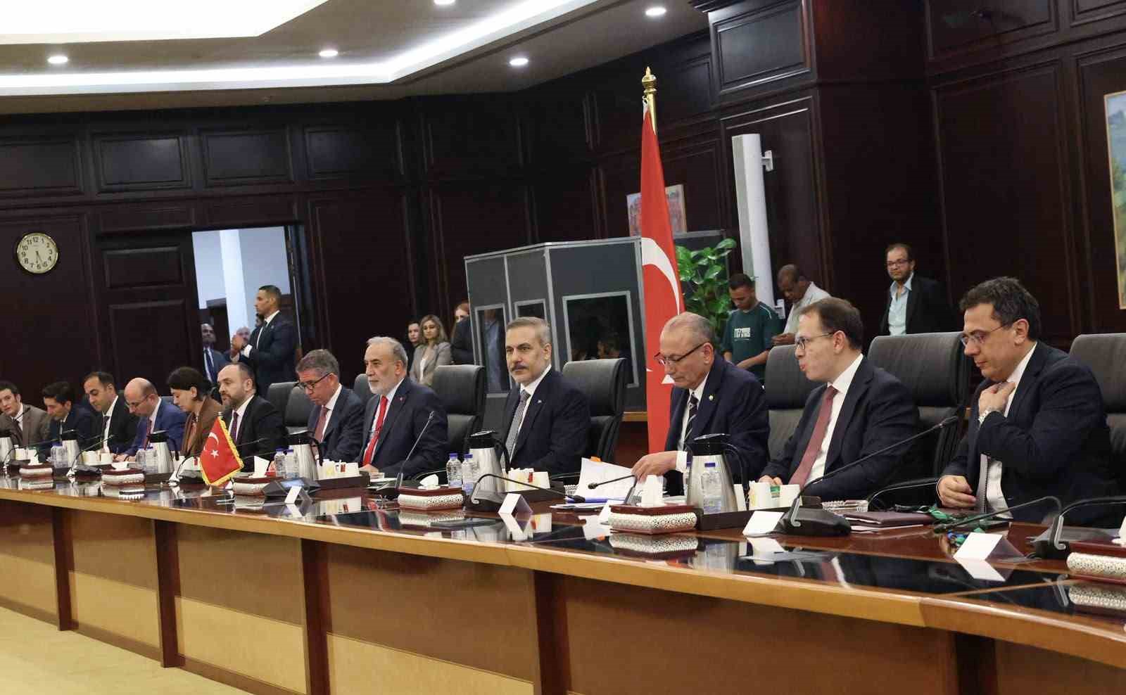 Bakan Fidan, Türkiye-Mısır Ortak Planlama Grubu İkinci Toplantısı’na katıldı