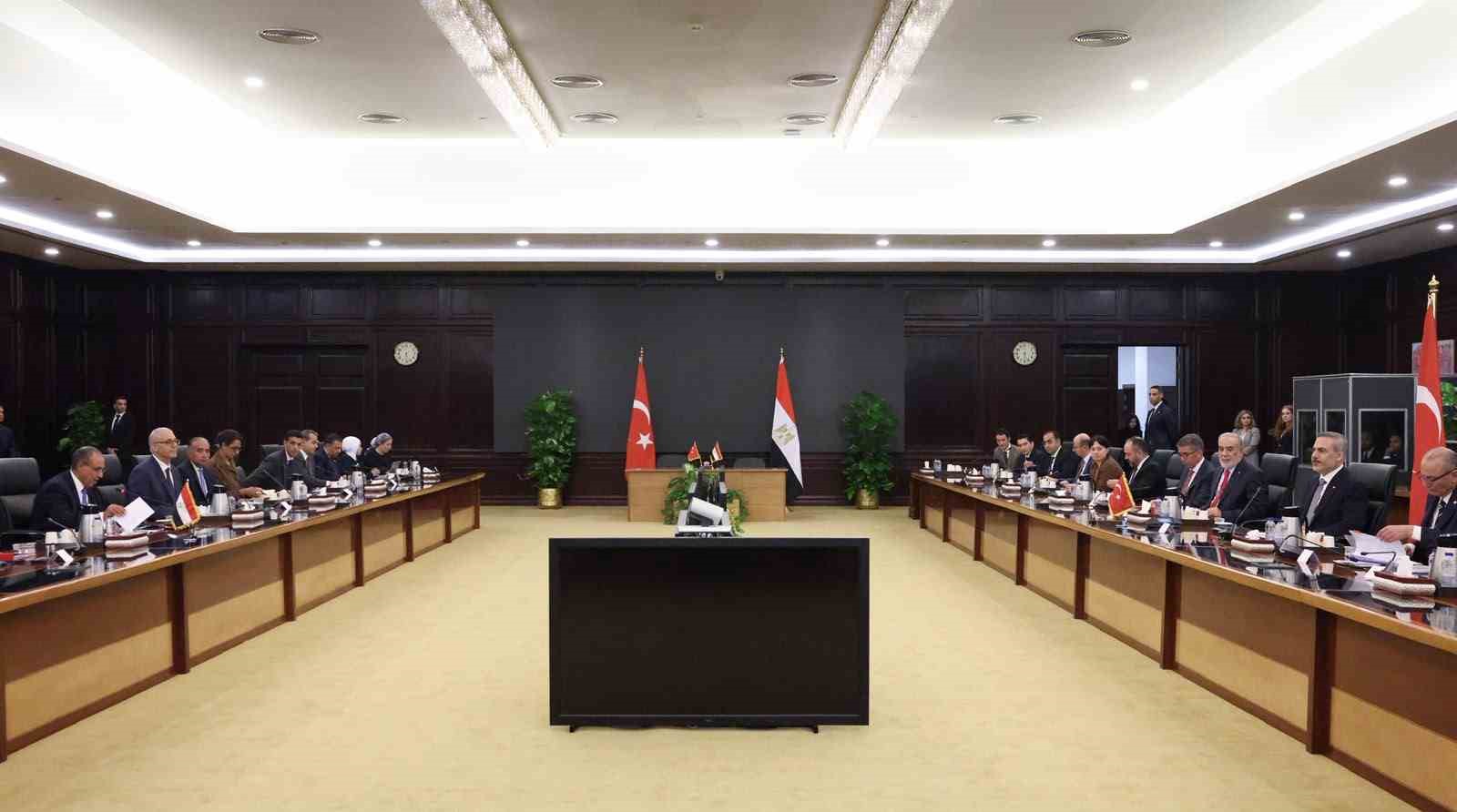 Bakan Fidan, Türkiye-Mısır Ortak Planlama Grubu İkinci Toplantısı’na katıldı