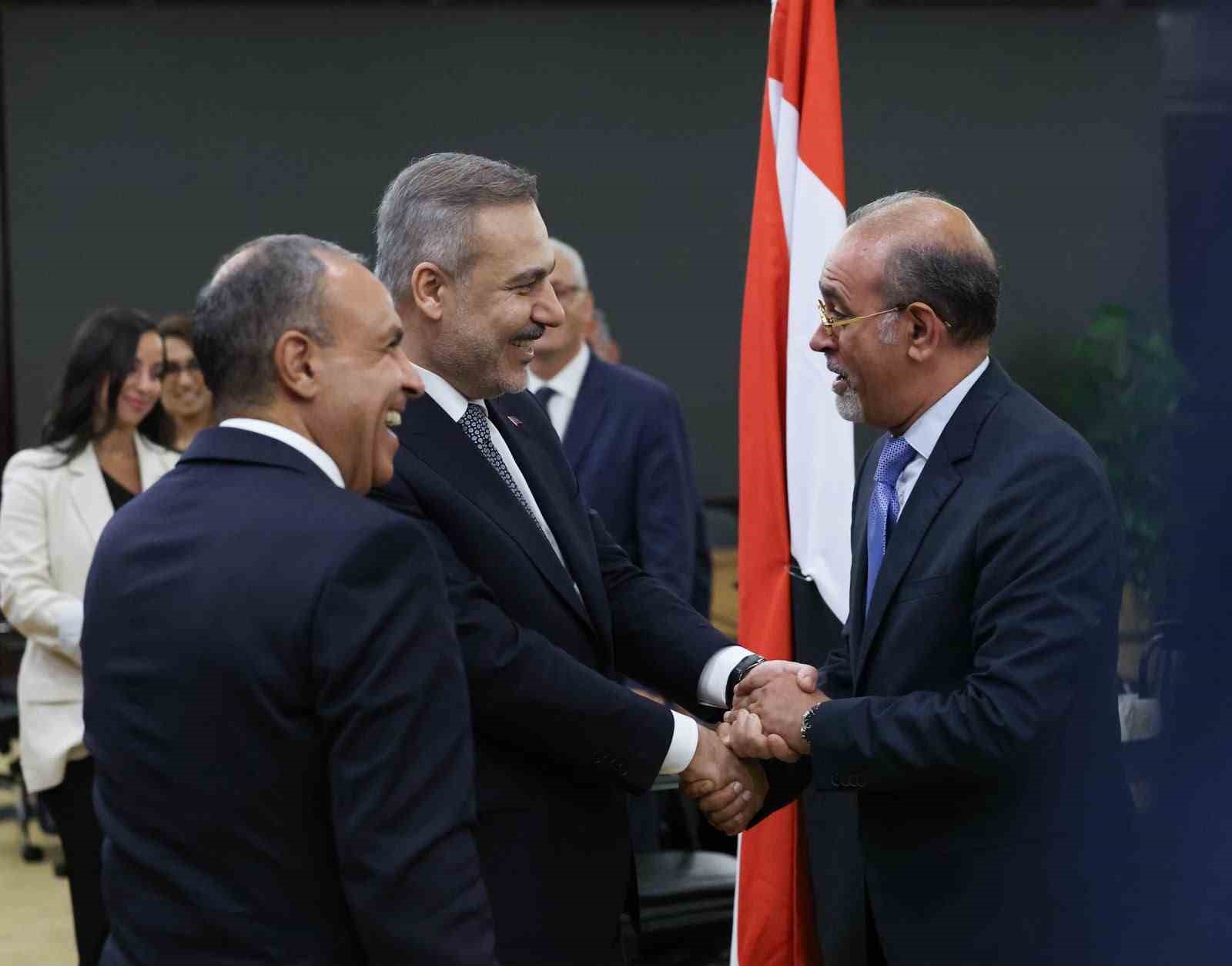 Bakan Fidan, Türkiye-Mısır Ortak Planlama Grubu İkinci Toplantısı’na katıldı