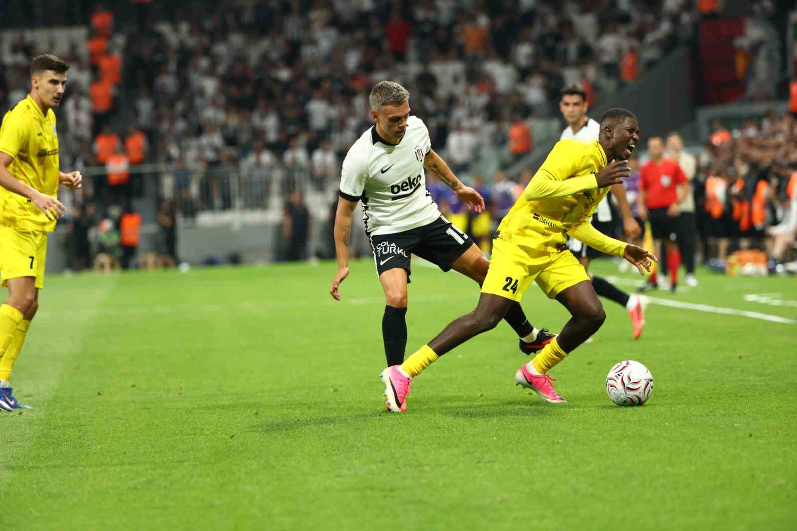 UEFA Avrupa Ligi: Beşiktaş: 1 - Hradec Kralove: 0 (Maç sonucu)