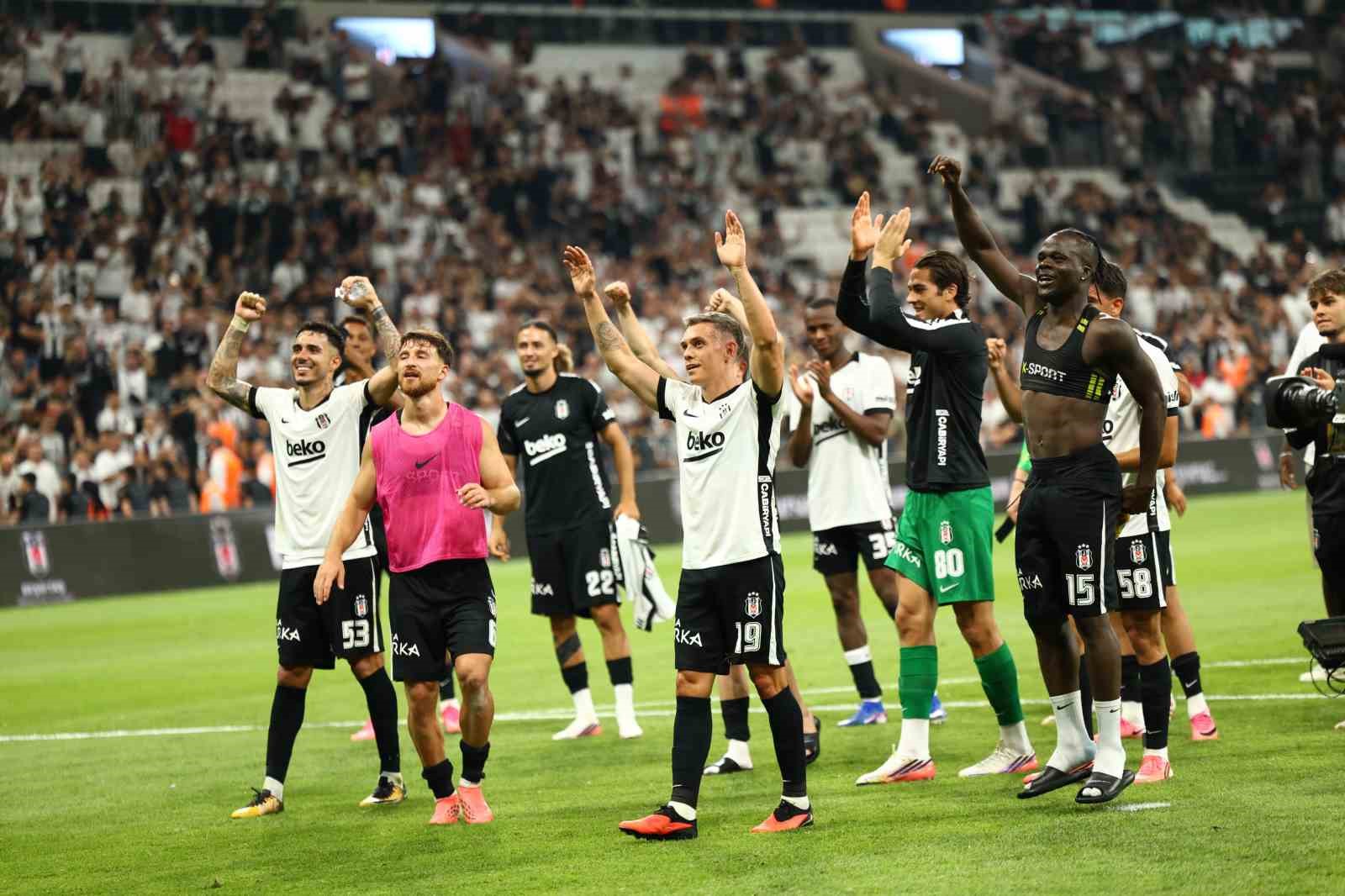 UEFA Avrupa Ligi: Beşiktaş: 1 - Hradec Kralove: 0 (Maç sonucu)