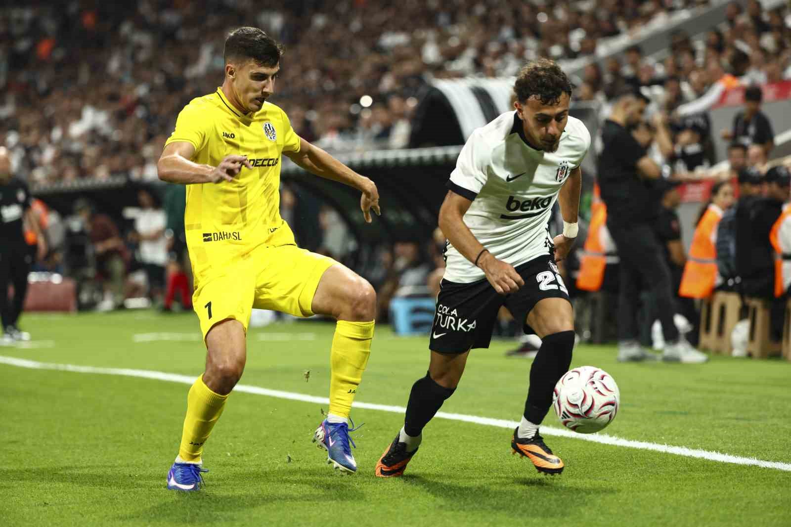 UEFA Avrupa Ligi: Beşiktaş: 1 - Hradec Kralove: 0 (Maç sonucu)