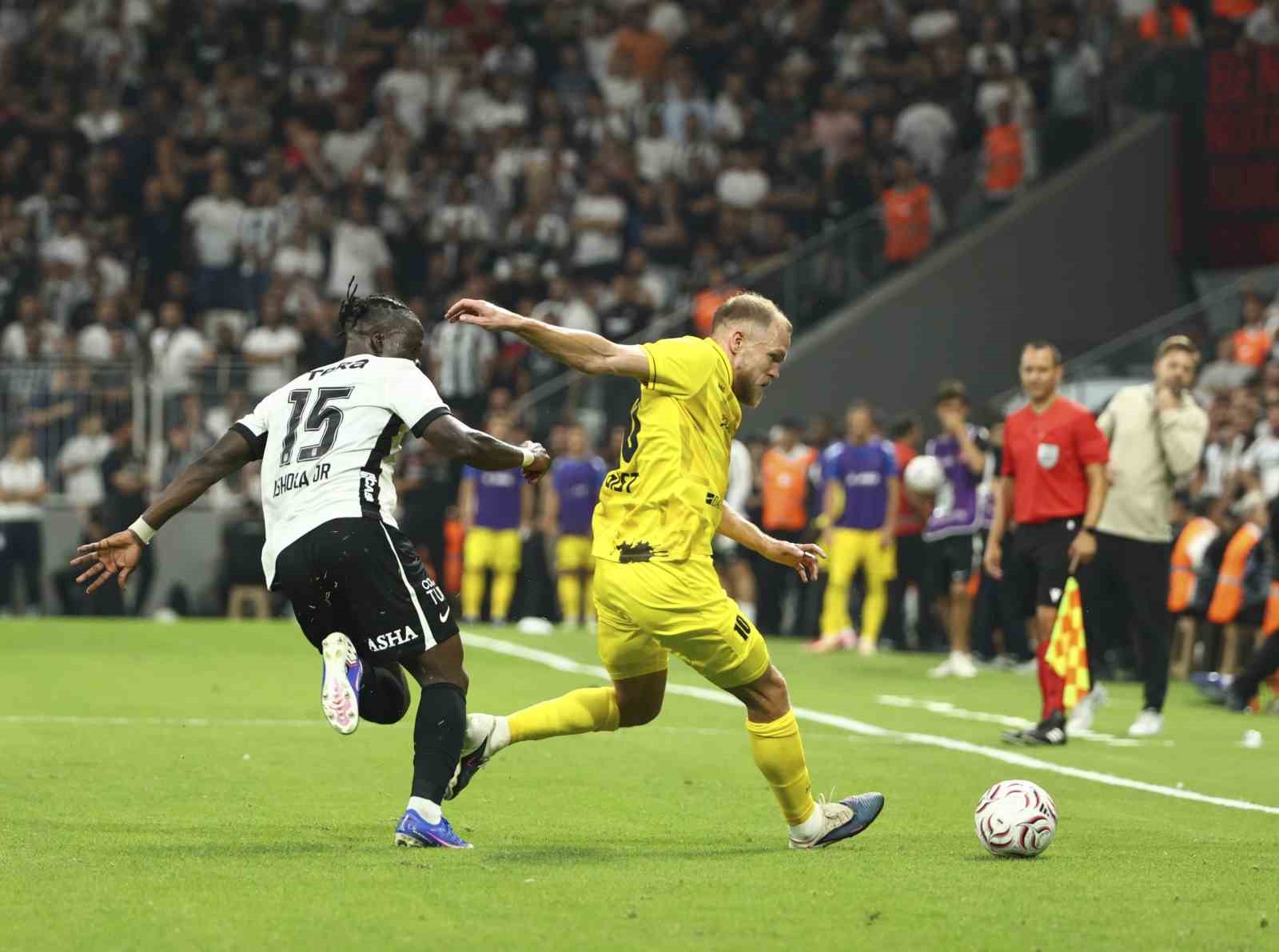 UEFA Avrupa Ligi: Beşiktaş: 1 - Hradec Kralove: 0 (Maç sonucu)